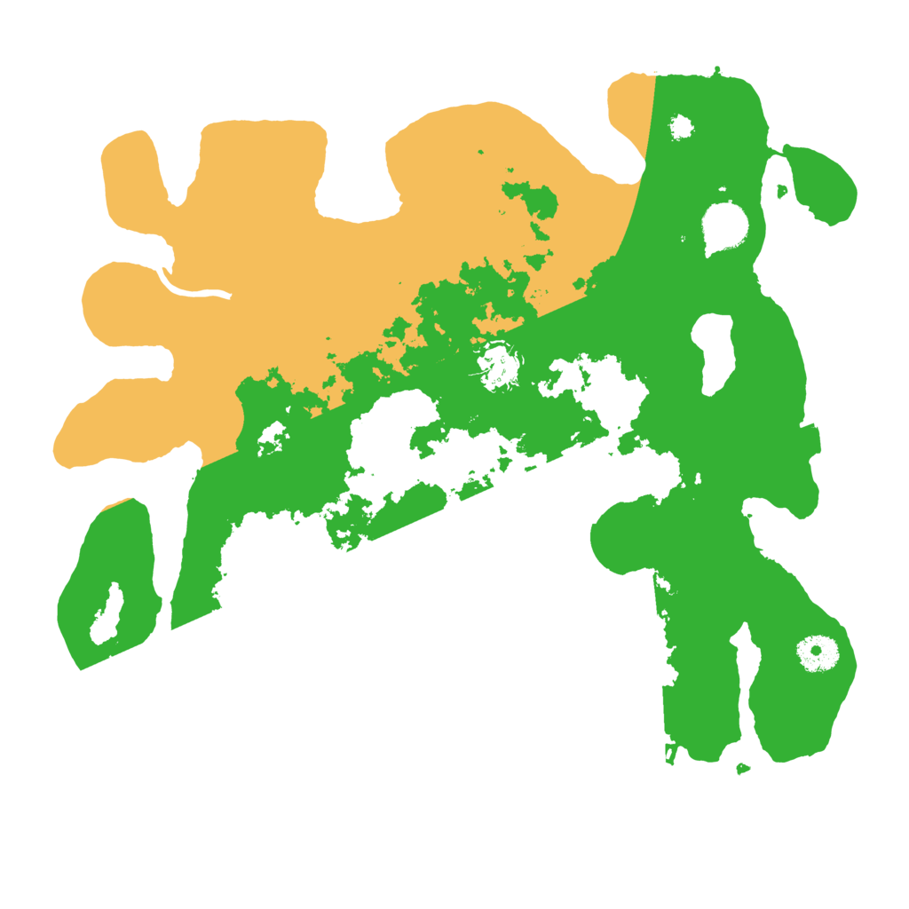 Biome Rust Map: Procedural Map, Size: 3500, Seed: 970152710