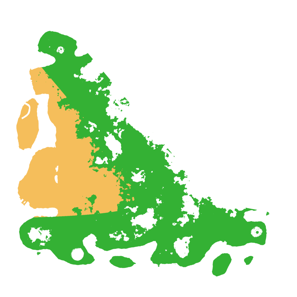Biome Rust Map: Procedural Map, Size: 4256, Seed: 1234567890