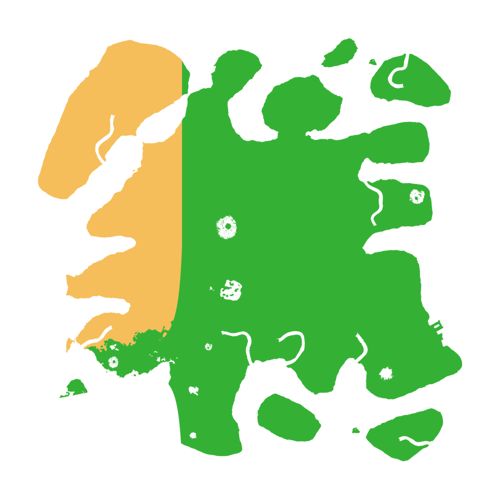 Biome Rust Map: Procedural Map, Size: 3500, Seed: 211818213