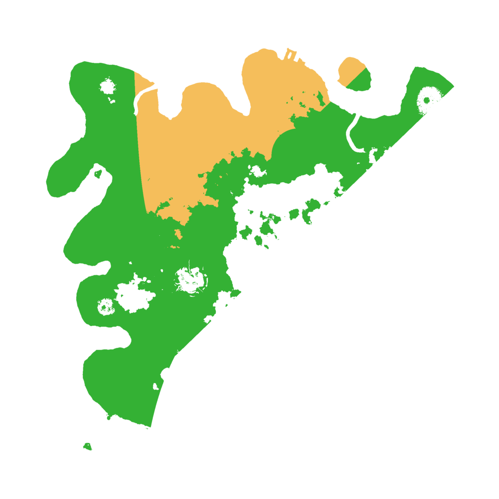 Biome Rust Map: Procedural Map, Size: 3000, Seed: 895845492