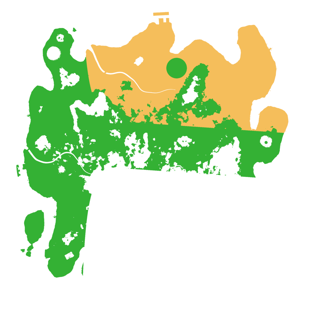 Biome Rust Map: Procedural Map, Size: 4000, Seed: 41229097