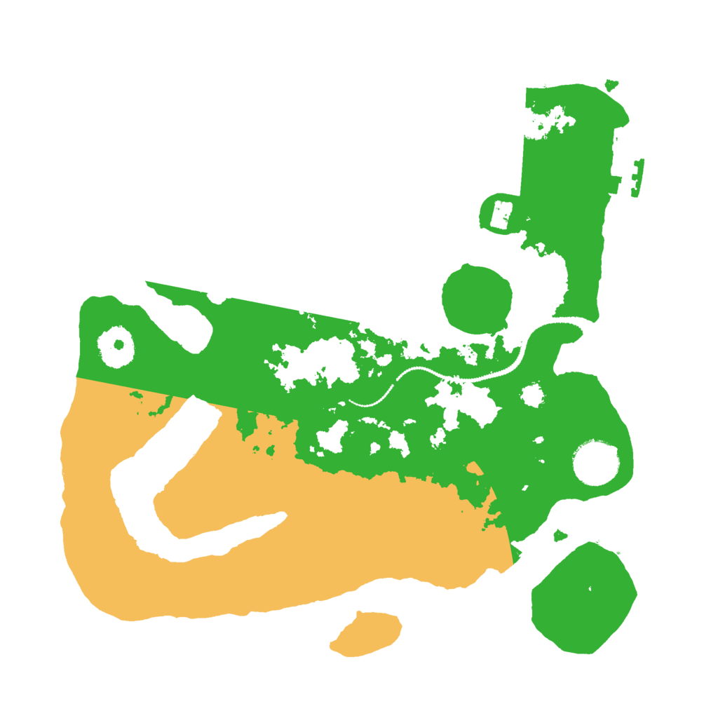 Biome Rust Map: Procedural Map, Size: 2800, Seed: 150