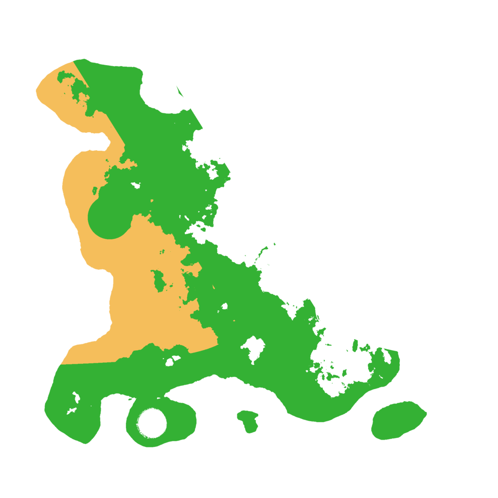 Biome Rust Map: Barren, Size: 3000, Seed: 807648