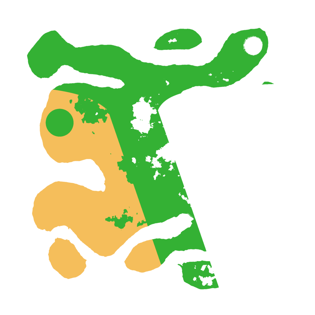 Biome Rust Map: Barren, Size: 3000, Seed: 362474