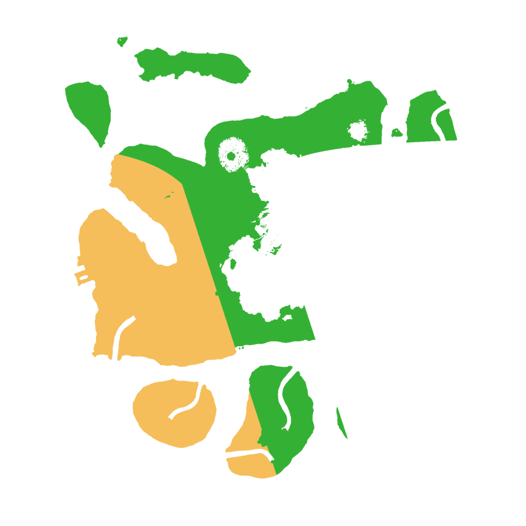Biome Rust Map: Procedural Map, Size: 2500, Seed: 326