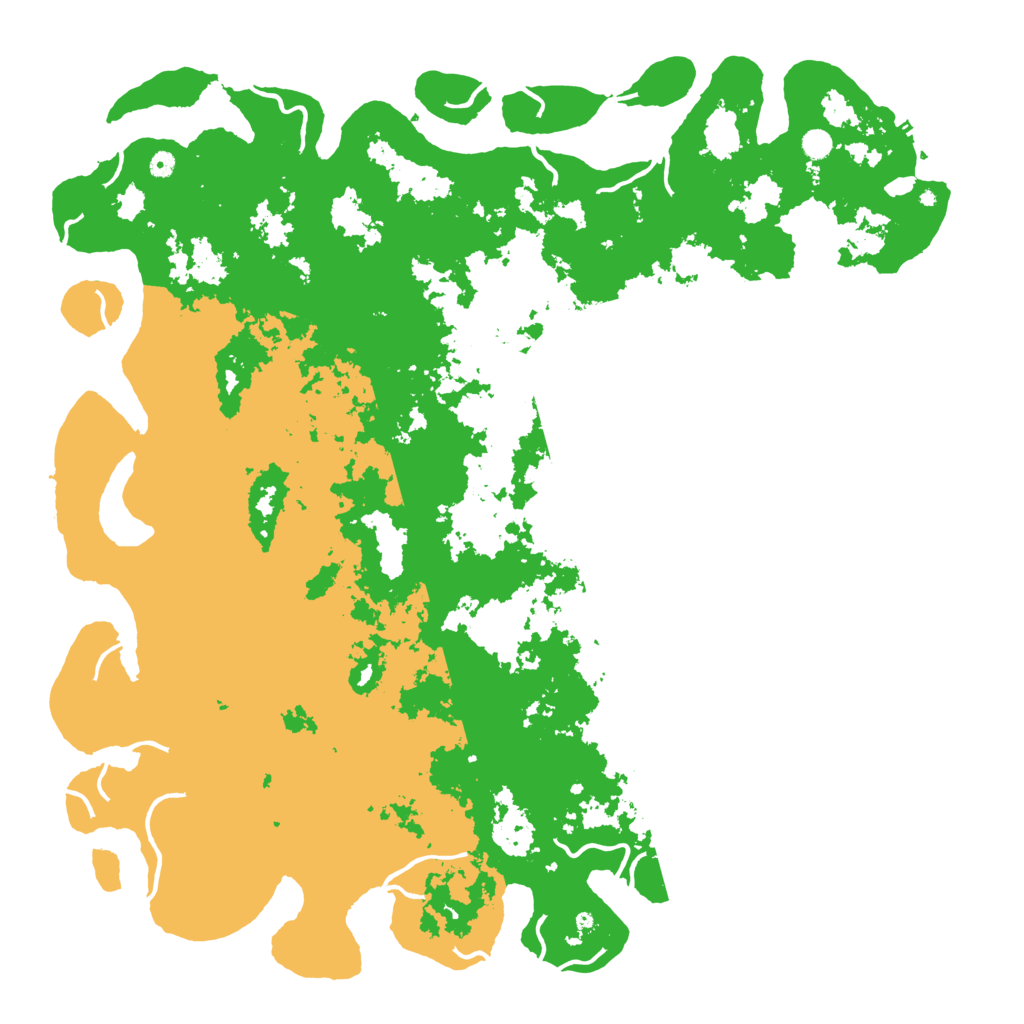 Biome Rust Map: Procedural Map, Size: 6000, Seed: 123652233