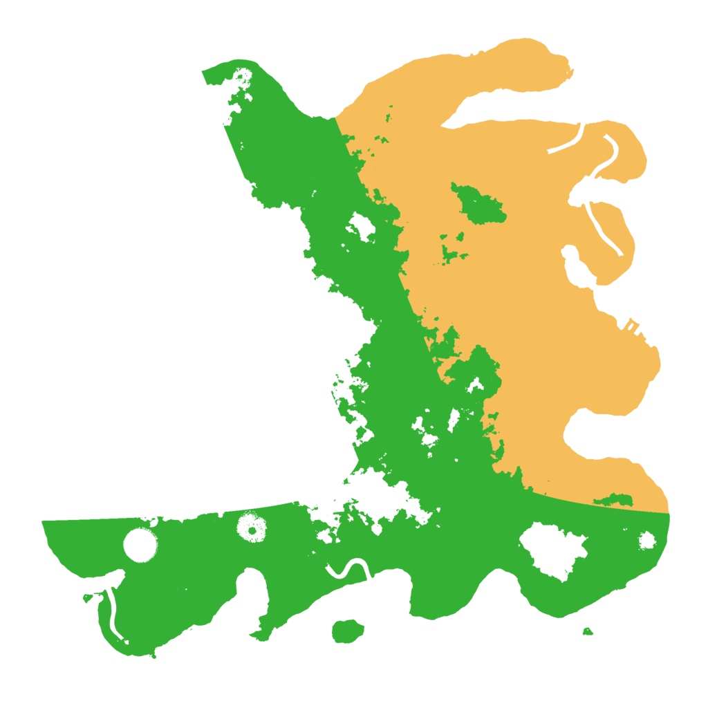 Biome Rust Map: Procedural Map, Size: 3700, Seed: 908753872