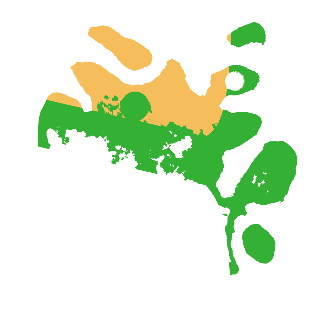 Biome Rust Map: Barren, Size: 3000, Seed: 484569