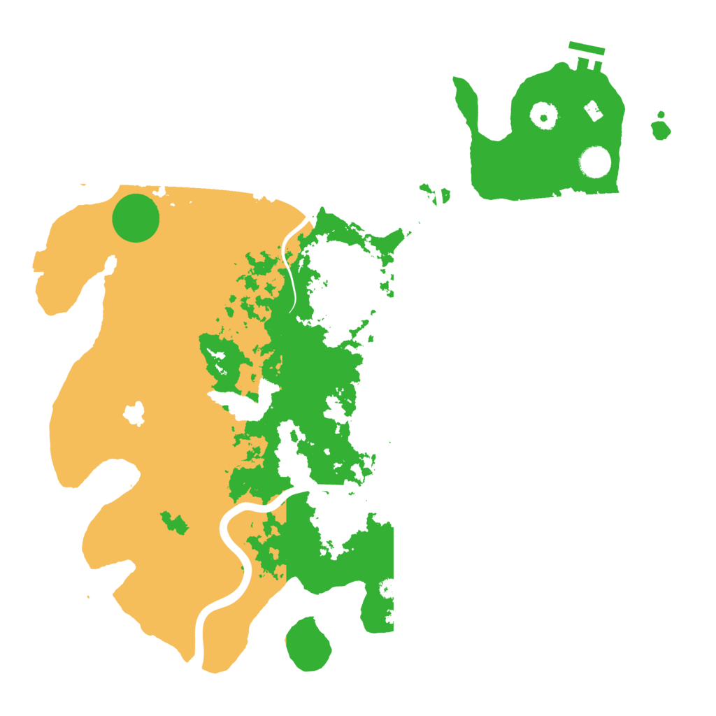 Biome Rust Map: Procedural Map, Size: 4000, Seed: 1935613167