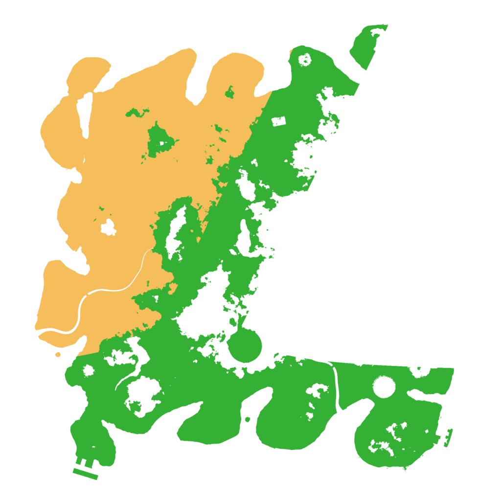 Biome Rust Map: Procedural Map, Size: 4000, Seed: 1357318
