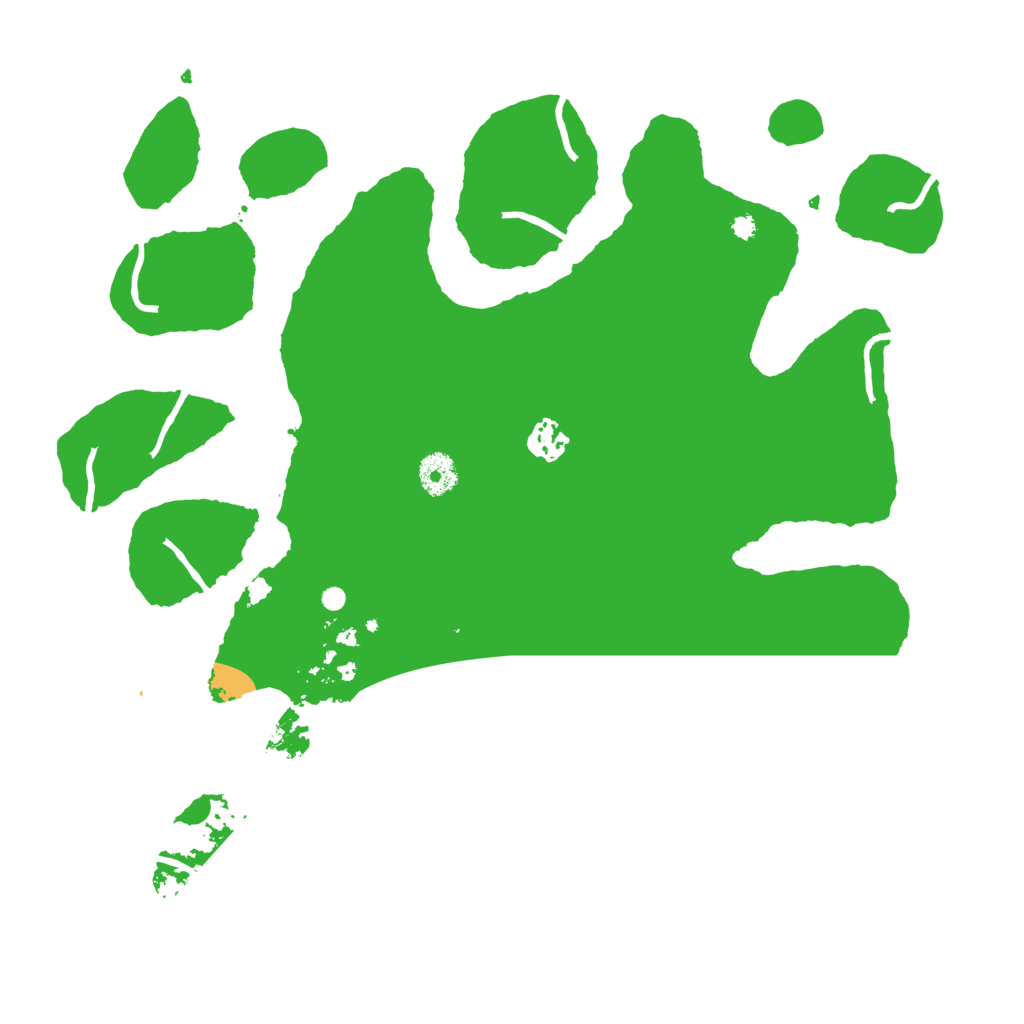 Biome Rust Map: Procedural Map, Size: 3800, Seed: 234567890