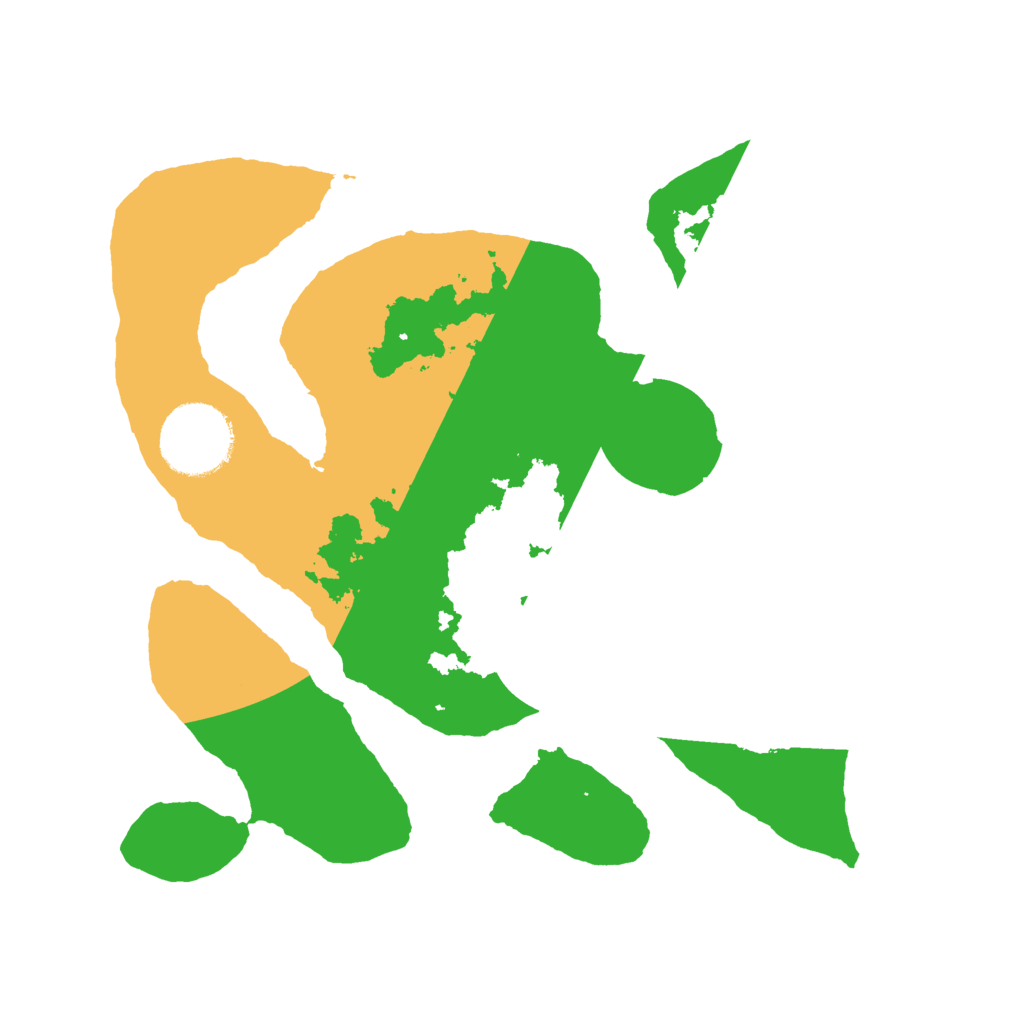 Biome Rust Map: Barren, Size: 2500, Seed: 56712