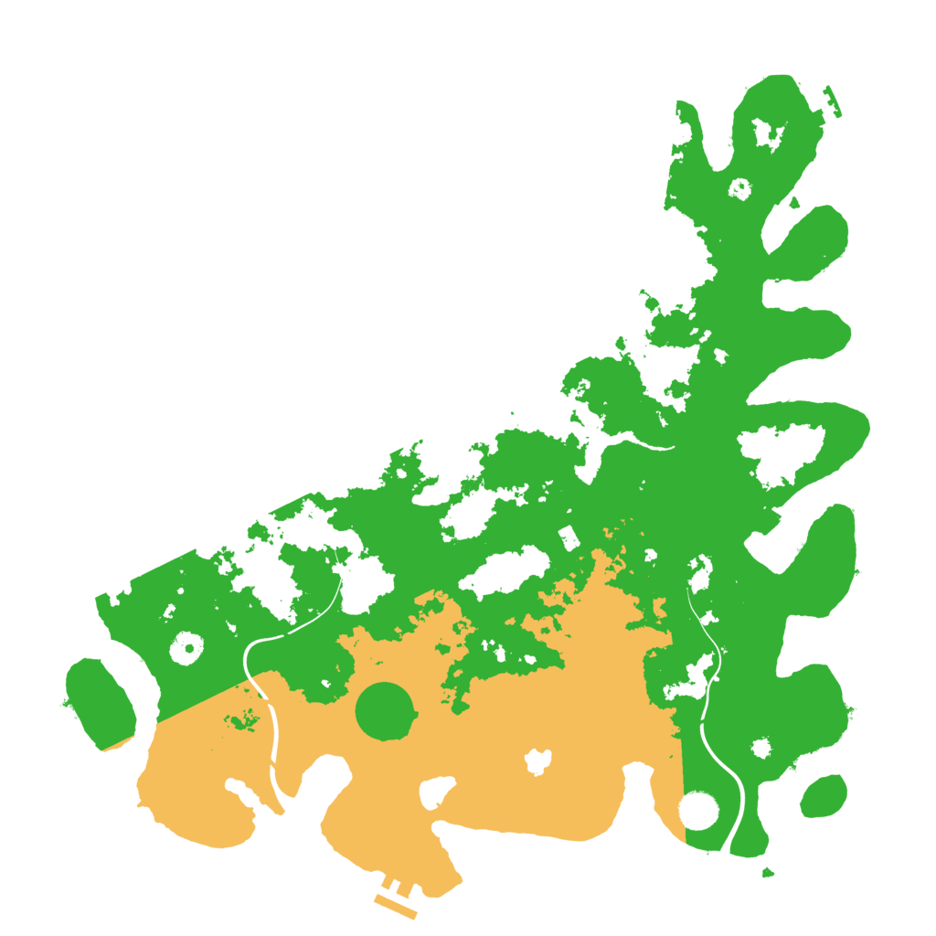 Biome Rust Map: Procedural Map, Size: 4250, Seed: 1062739836