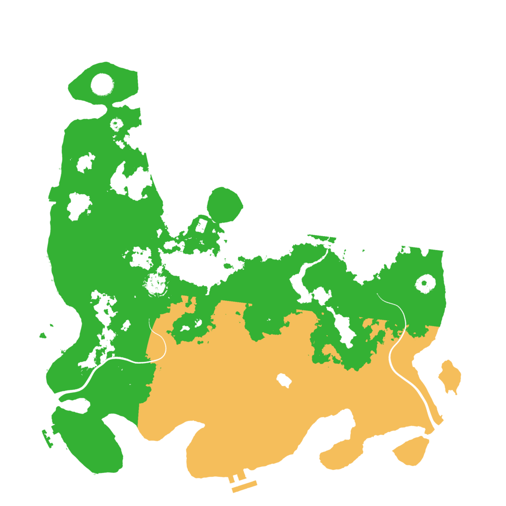 Biome Rust Map: Procedural Map, Size: 4000, Seed: 1451453043