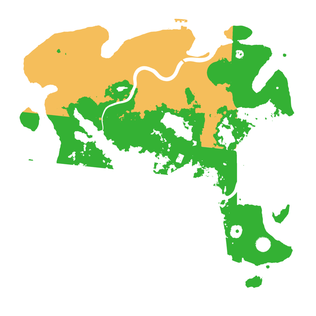Biome Rust Map: Procedural Map, Size: 3750, Seed: 62908