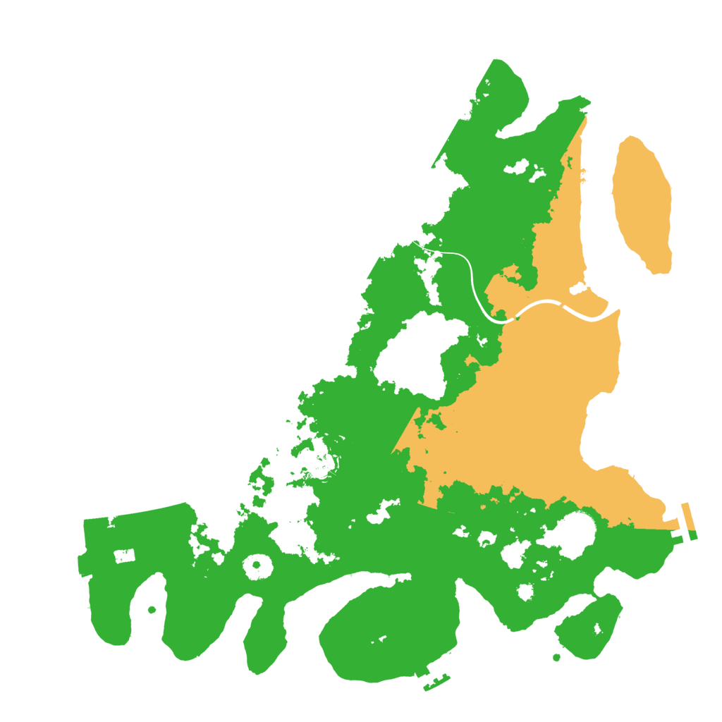 Biome Rust Map: Procedural Map, Size: 3850, Seed: 1326233081