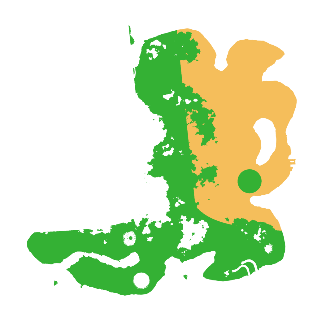 Biome Rust Map: Procedural Map, Size: 3500, Seed: 1825797103