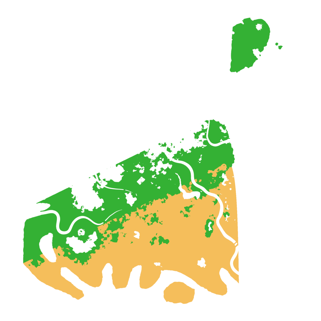 Biome Rust Map: Procedural Map, Size: 4500, Seed: 866429099
