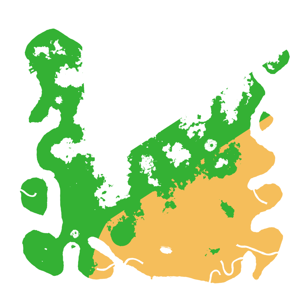 Biome Rust Map: Procedural Map, Size: 3850, Seed: 381140149