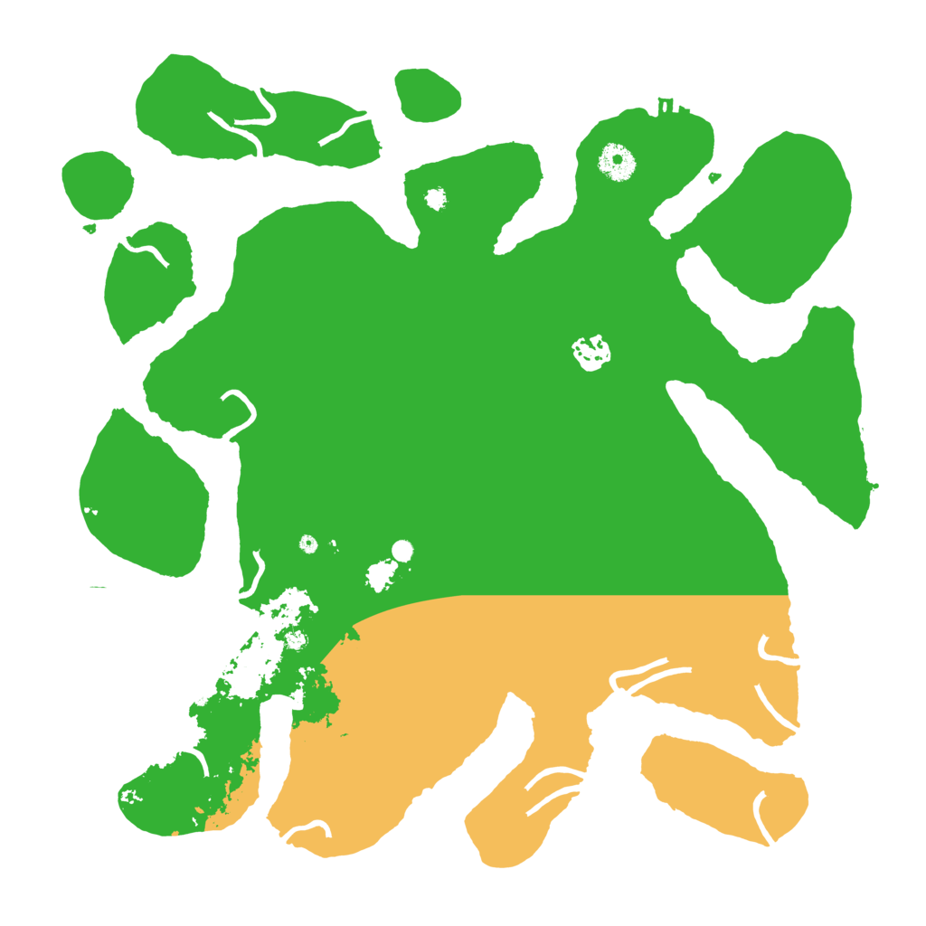 Biome Rust Map: Procedural Map, Size: 3800, Seed: 1596516