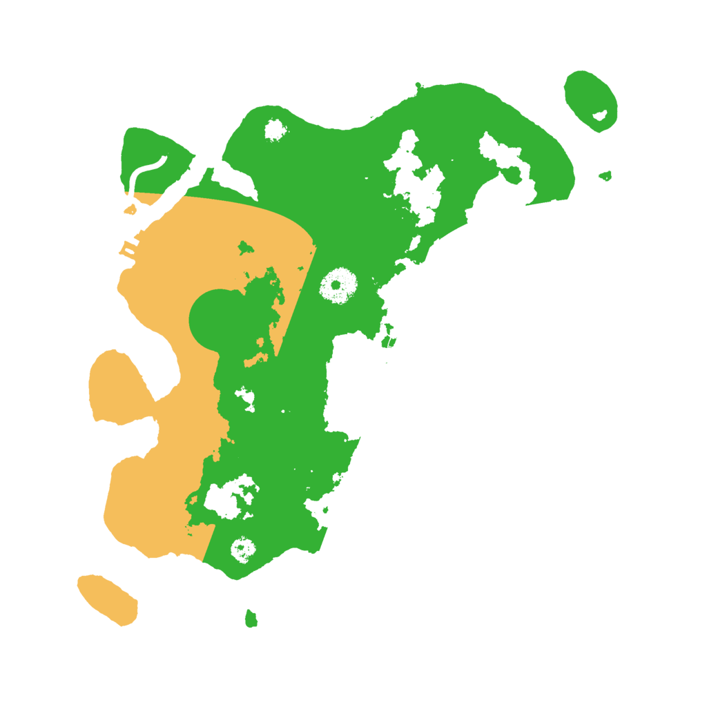Biome Rust Map: Procedural Map, Size: 3000, Seed: 71242