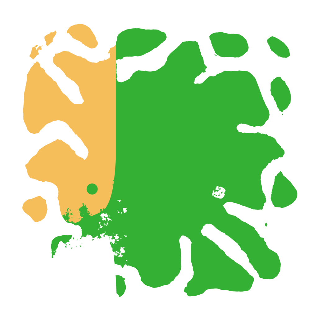 Biome Rust Map: Barren, Size: 3800, Seed: 1965198419