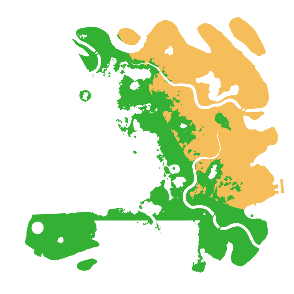 Biome Rust Map: Procedural Map, Size: 4250, Seed: 14462594