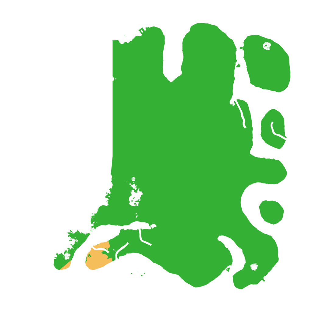 Biome Rust Map: Procedural Map, Size: 4000, Seed: 8312021