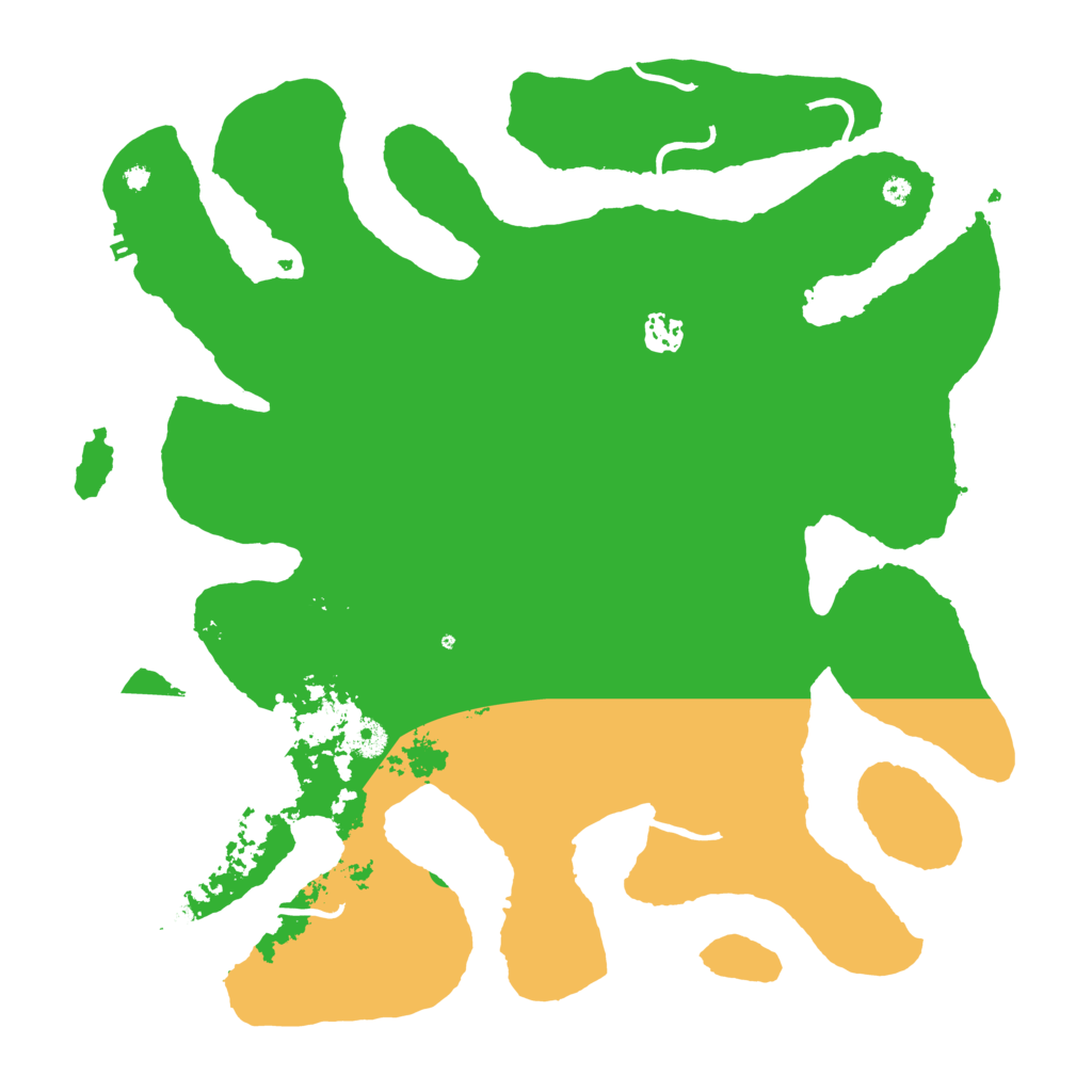 Biome Rust Map: Procedural Map, Size: 4000, Seed: 12008