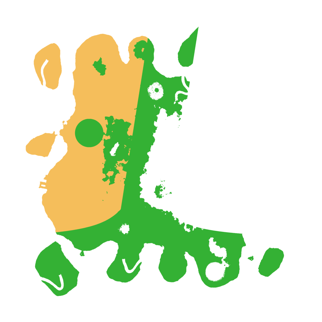 Biome Rust Map: Procedural Map, Size: 3000, Seed: 583547