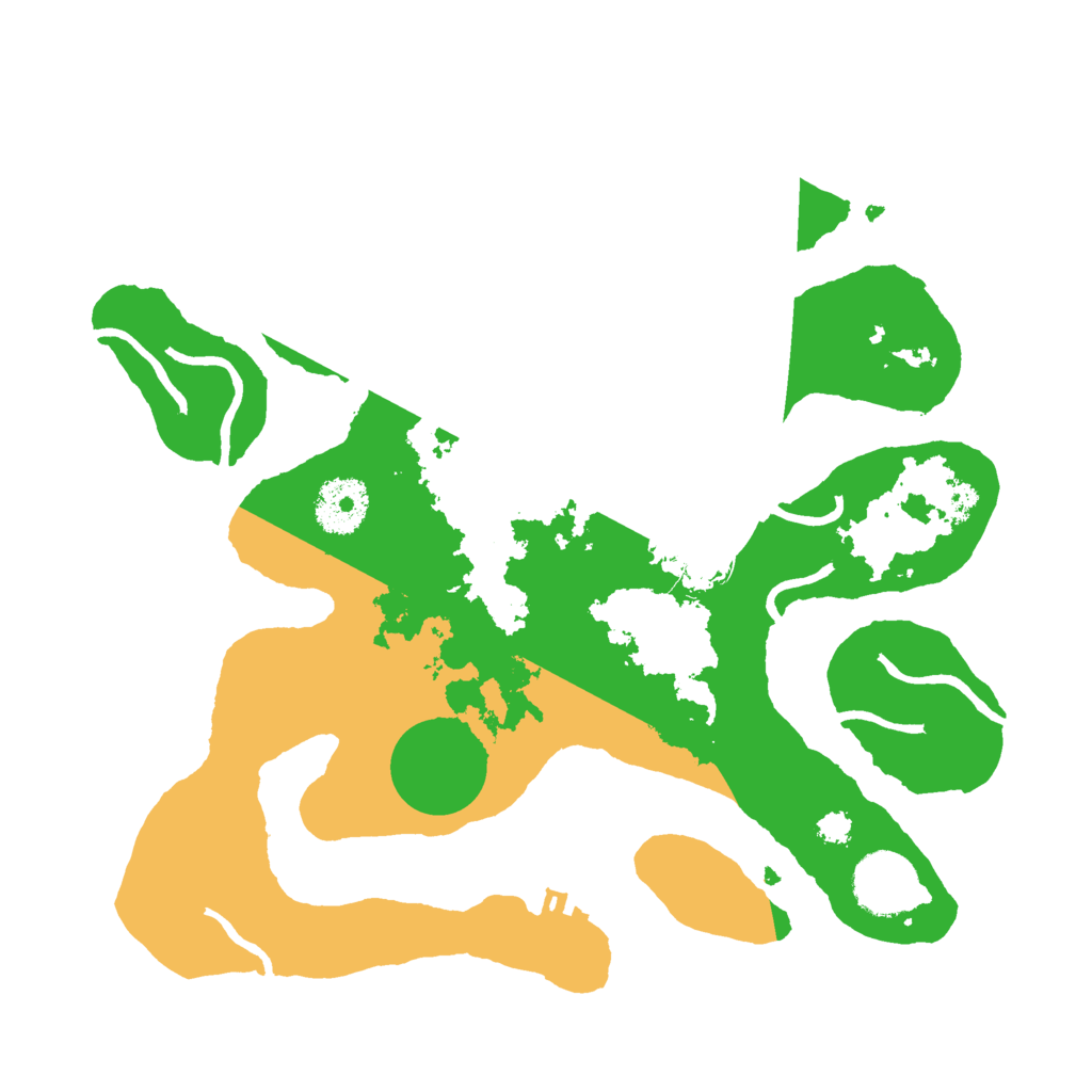 Biome Rust Map: Procedural Map, Size: 3000, Seed: 639762