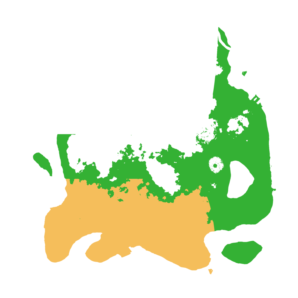 Biome Rust Map: Procedural Map, Size: 3000, Seed: 235099