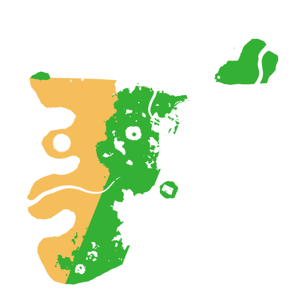 Biome Rust Map: Procedural Map, Size: 3000, Seed: 1832647239