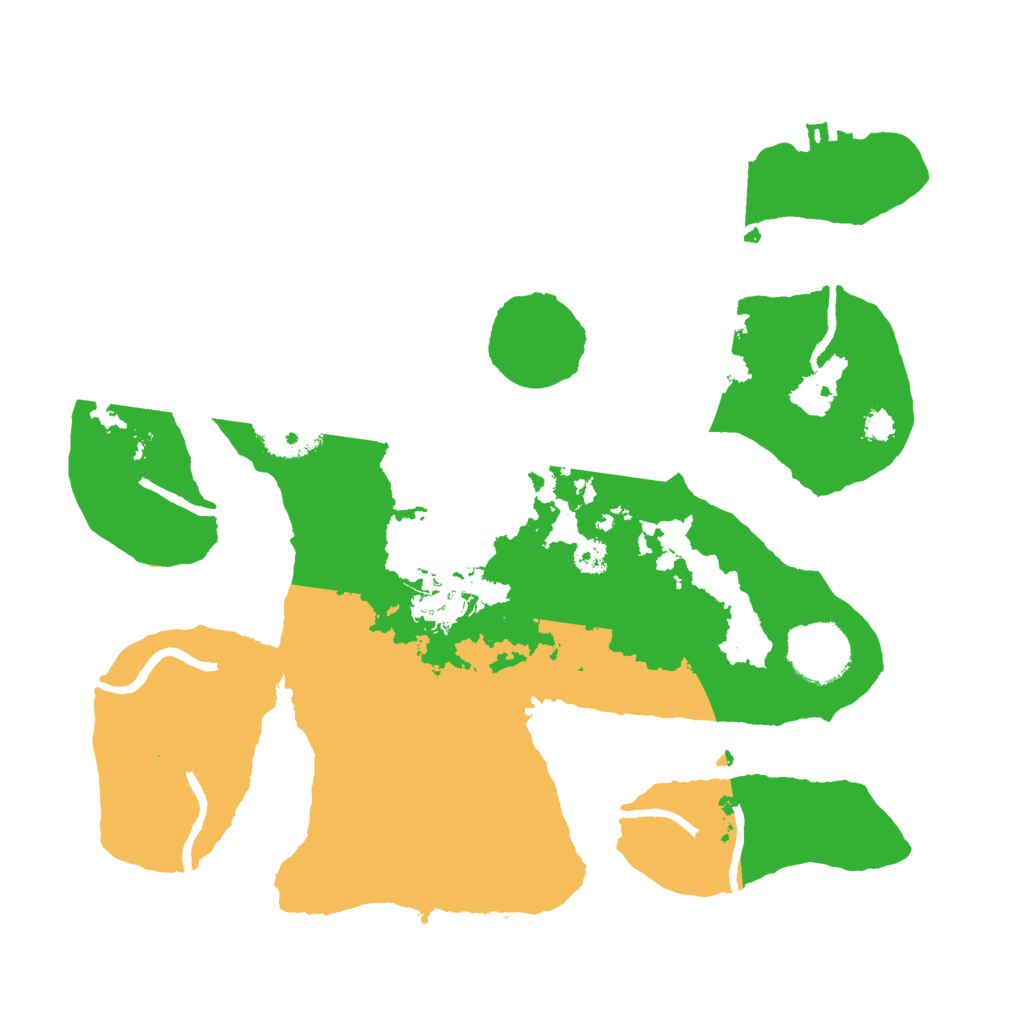 Biome Rust Map: Procedural Map, Size: 3000, Seed: 825541351