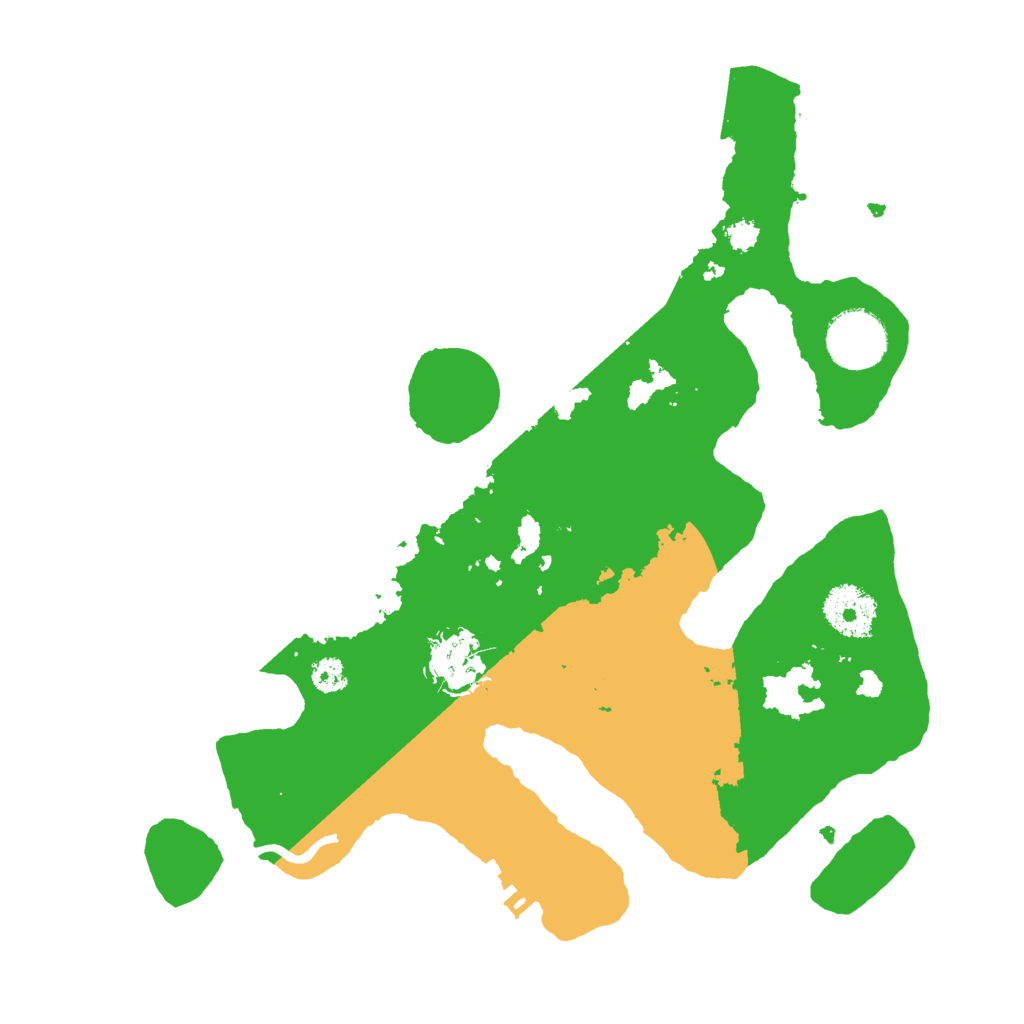 Biome Rust Map: Procedural Map, Size: 3000, Seed: 573255