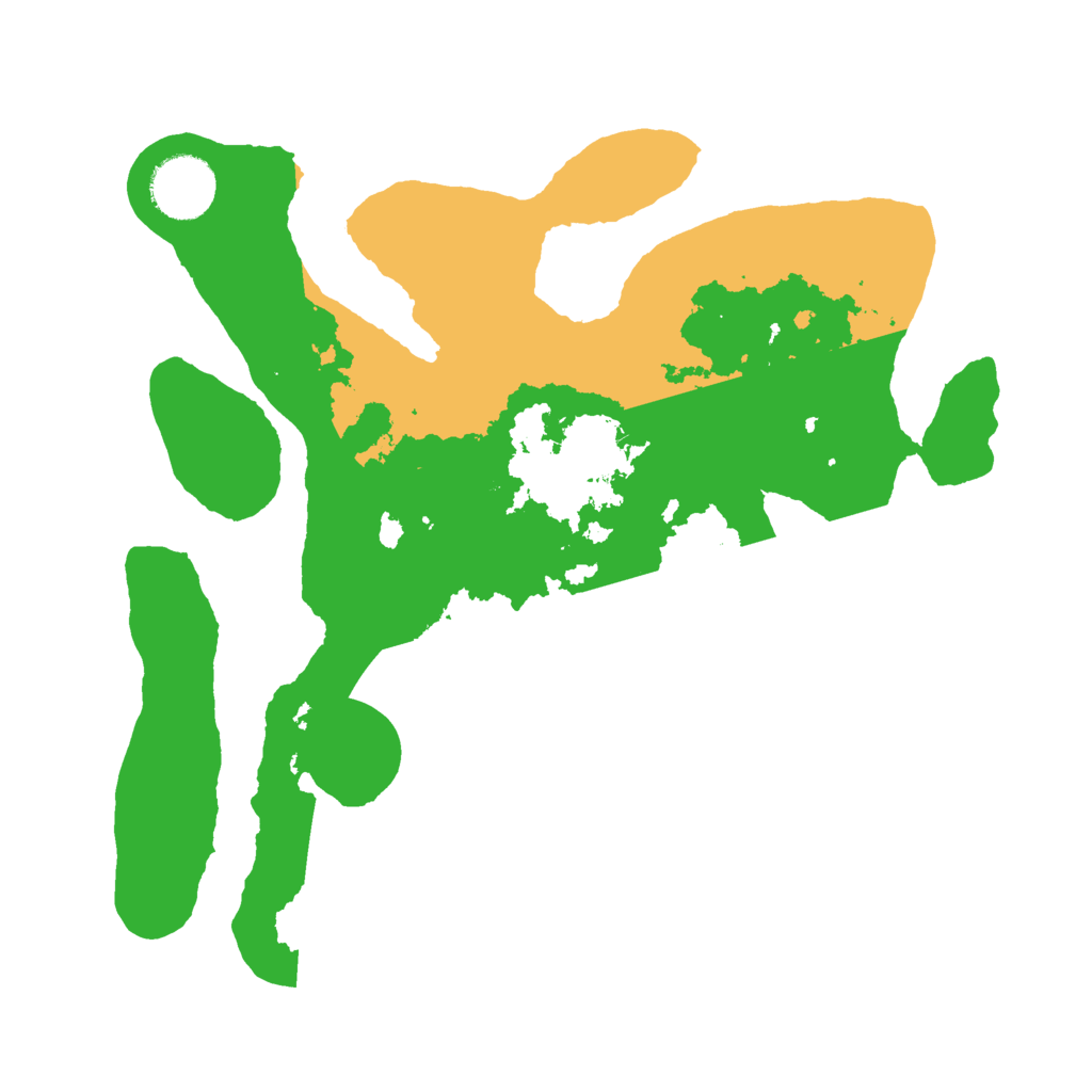 Biome Rust Map: Barren, Size: 3000, Seed: 654145