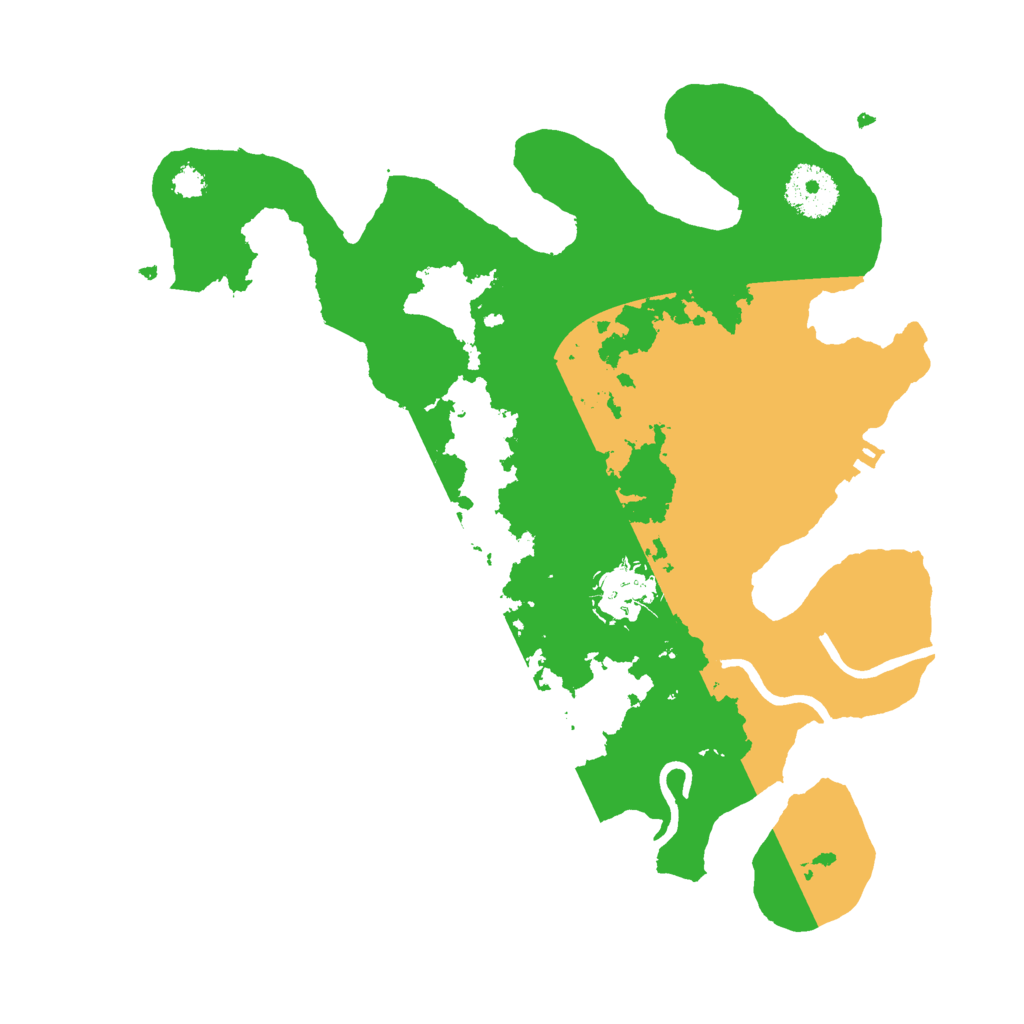 Biome Rust Map: Procedural Map, Size: 3000, Seed: 344806