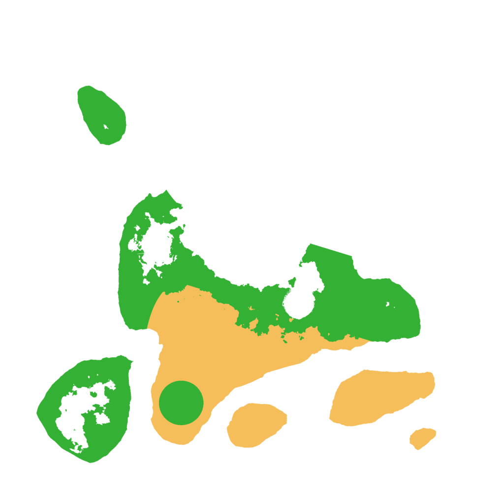 Biome Rust Map: Barren, Size: 3000, Seed: 902196