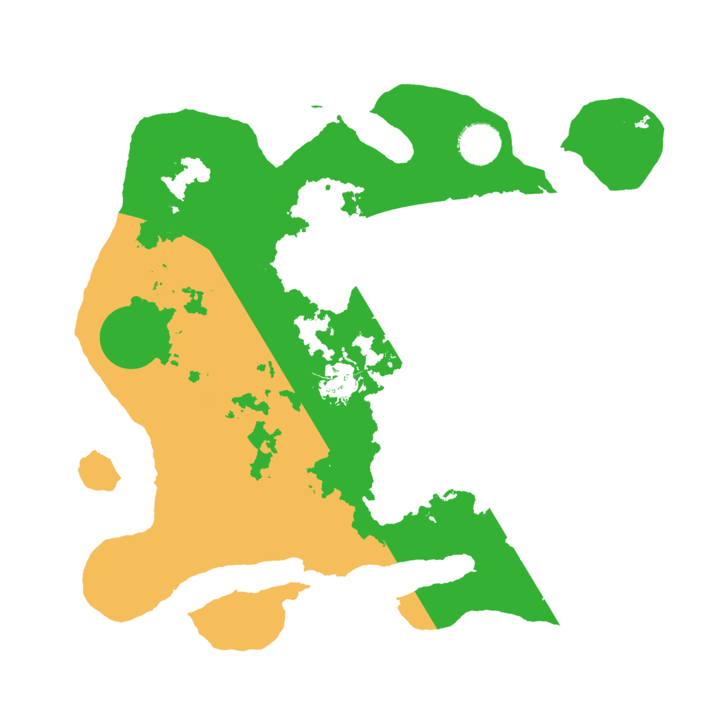 Biome Rust Map: Barren, Size: 3000, Seed: 102837