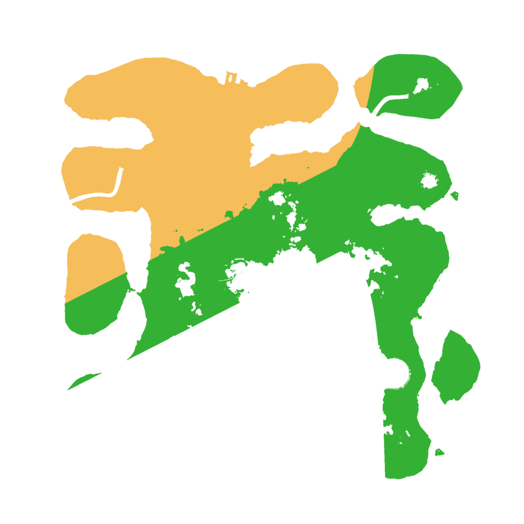 Biome Rust Map: Procedural Map, Size: 3000, Seed: 984166