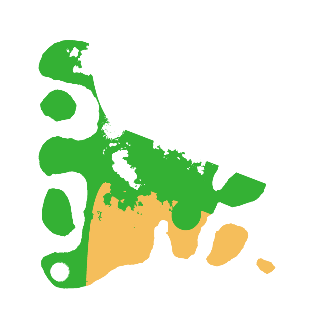 Biome Rust Map: Barren, Size: 3000, Seed: 590913