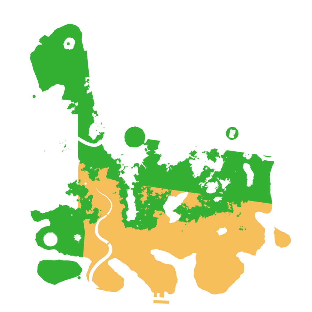 Biome Rust Map: Procedural Map, Size: 4000, Seed: 103936559