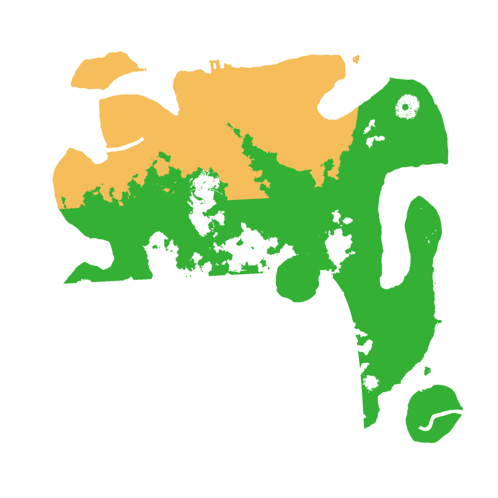 Biome Rust Map: Procedural Map, Size: 3100, Seed: 848181730