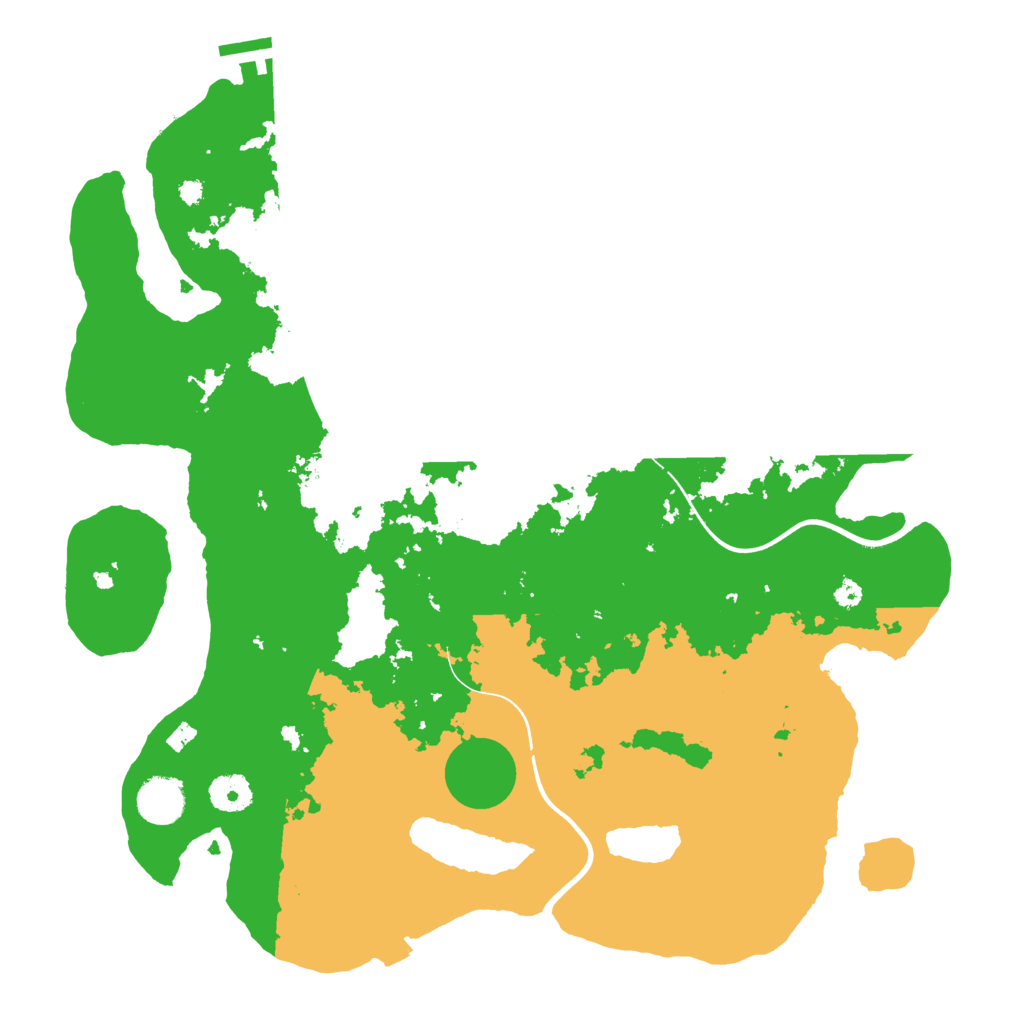 Biome Rust Map: Procedural Map, Size: 3800, Seed: 800580537