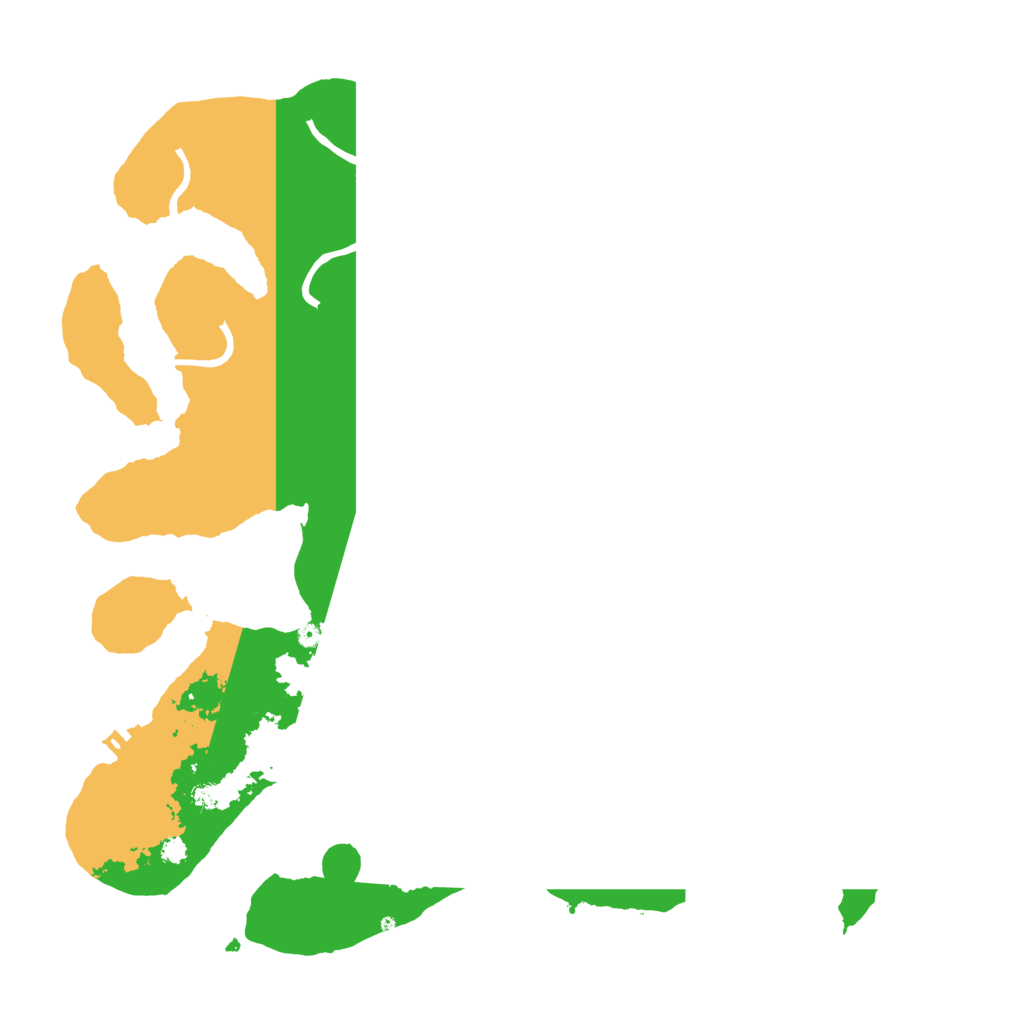 Biome Rust Map: Procedural Map, Size: 3500, Seed: 88309539