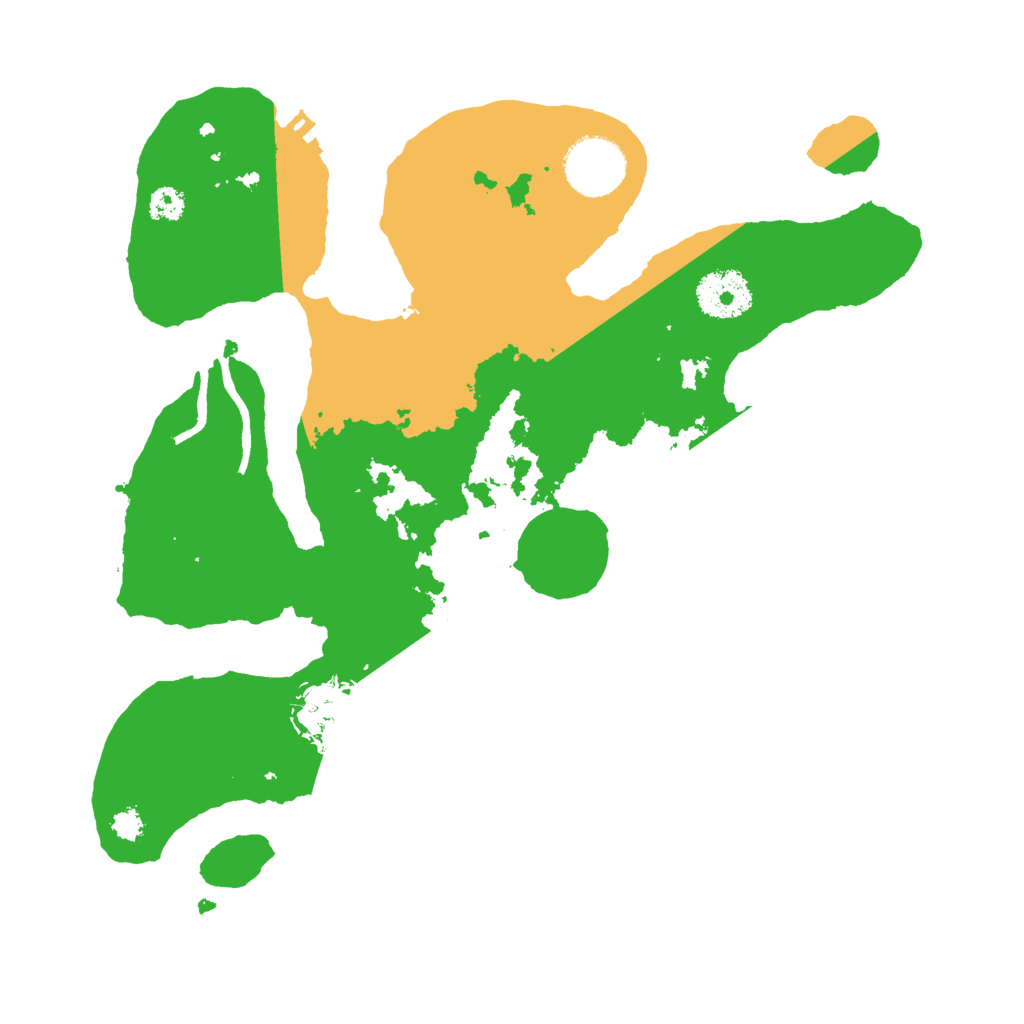 Biome Rust Map: Procedural Map, Size: 3000, Seed: 9451111