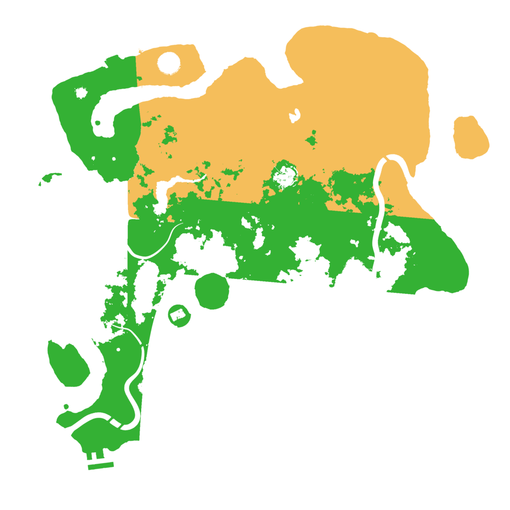 Biome Rust Map: Procedural Map, Size: 4000, Seed: 54261815