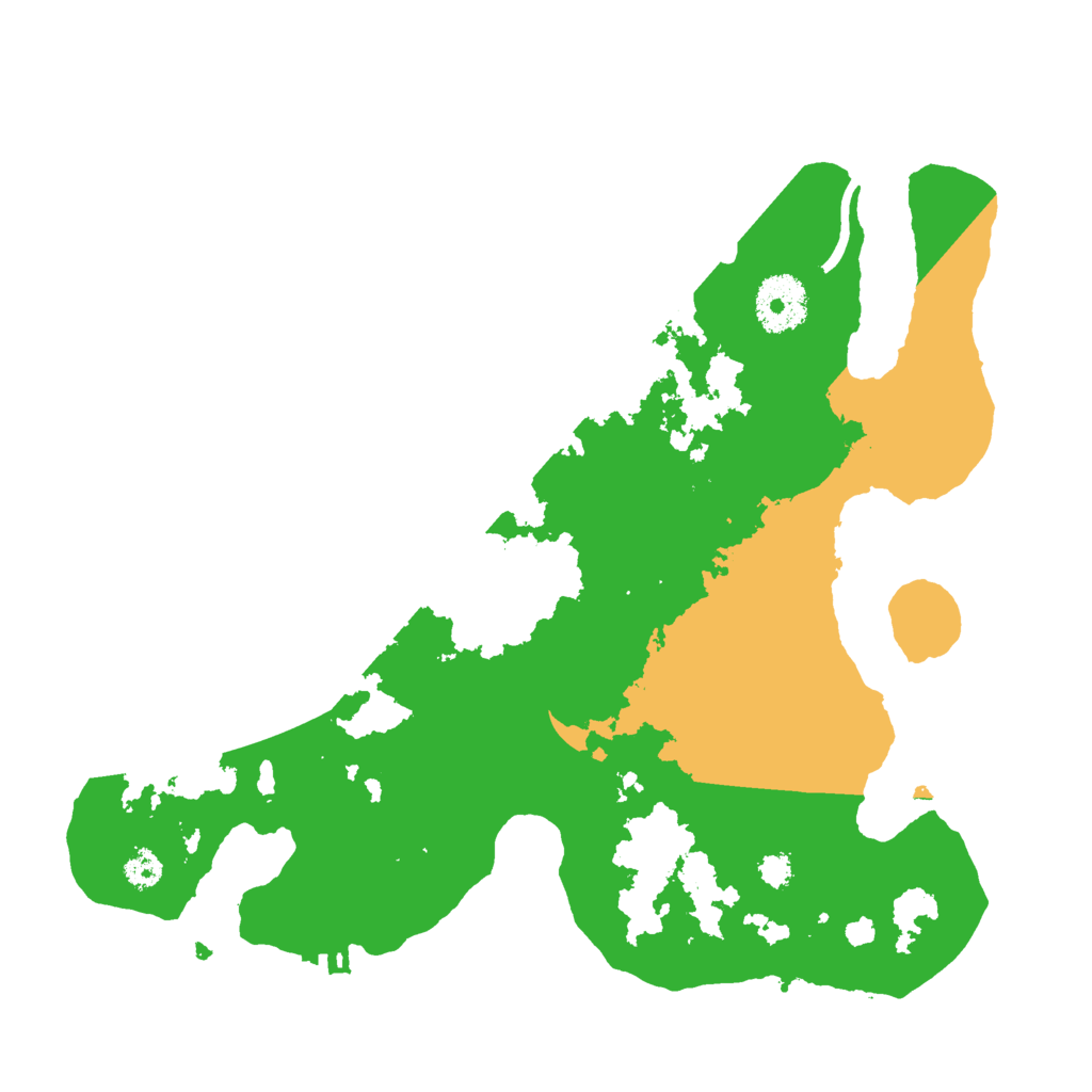 Biome Rust Map: Procedural Map, Size: 3000, Seed: 742066