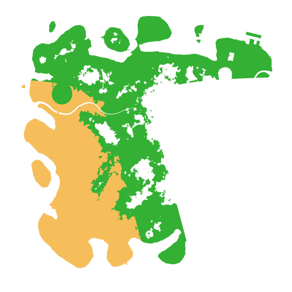 Biome Rust Map: Procedural Map, Size: 3800, Seed: 71747371