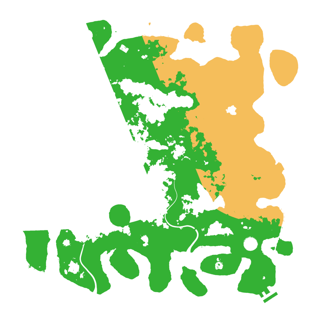 Biome Rust Map: Procedural Map, Size: 4000, Seed: 378801393